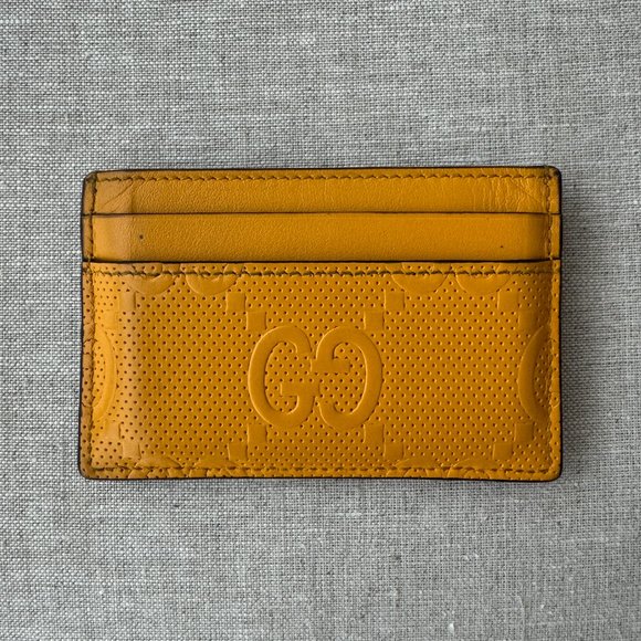 AUTH Gucci GG Card Case Wallet - Picture 4 of 9